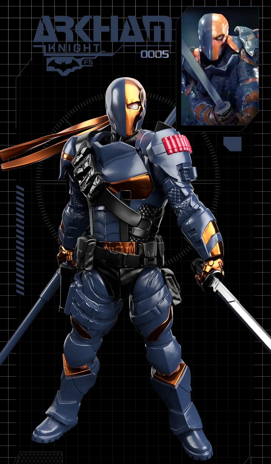 Batman Arkham Knight – 7 Collectible Figures Set (4 - Inch Model Series)Action FigureLIVZYLIVZY