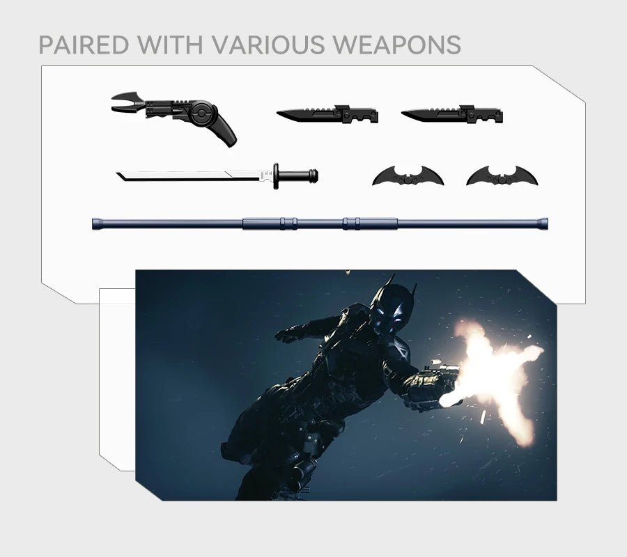 Batman Arkham Knight – 7 Collectible Figures Set (4 - Inch Model Series)Action FigureLIVZYLIVZY