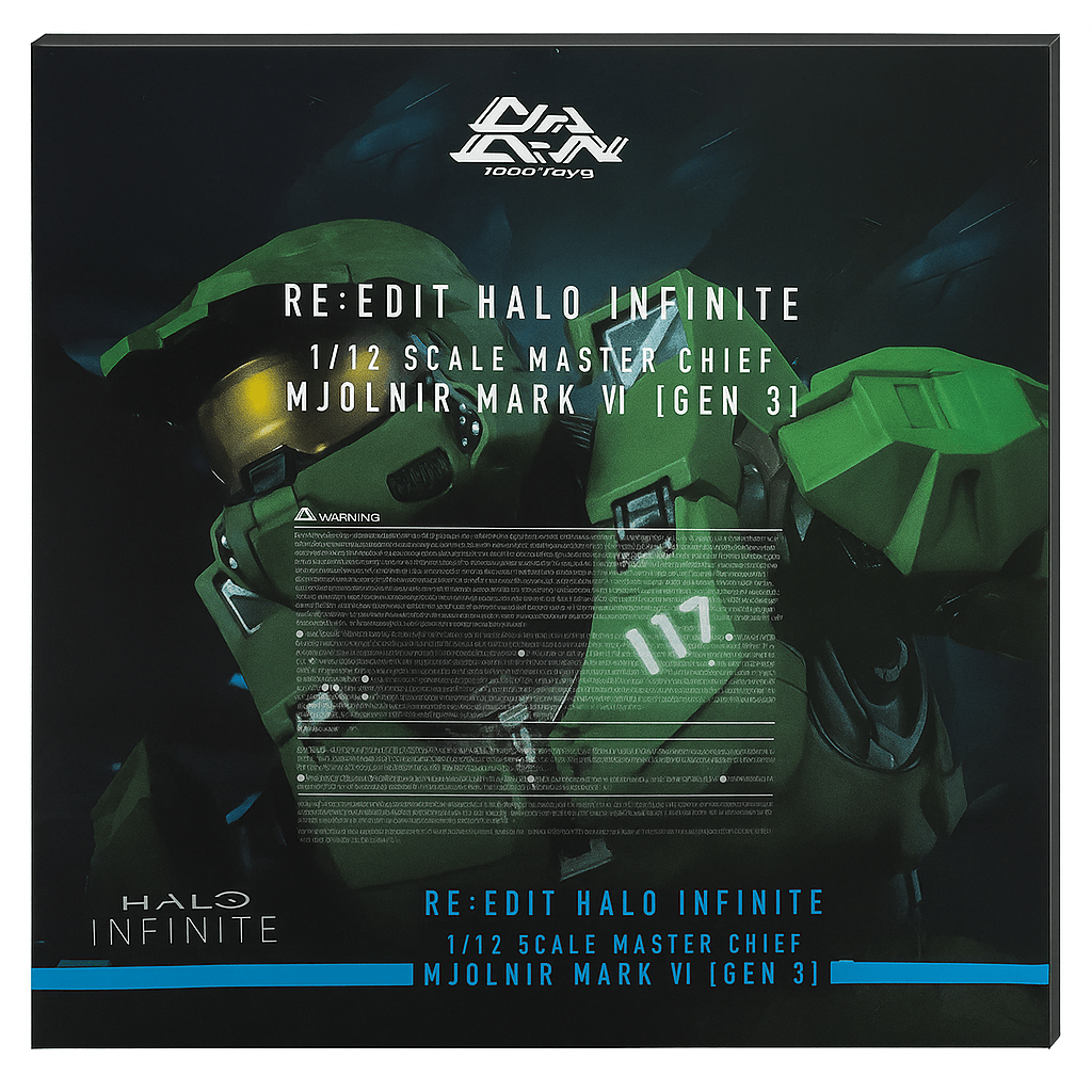 Halo - Master Chief Mjolnir Mark VI Gen 3 - Action FigureAction FigureLIVZYLIVZY