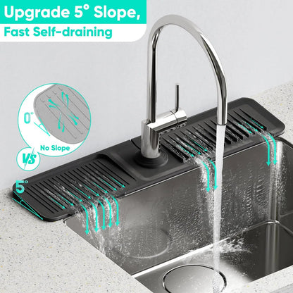 Soft Silicone Faucet Splash Guard MatFaucet Splash GuardLIVZYLIVZY