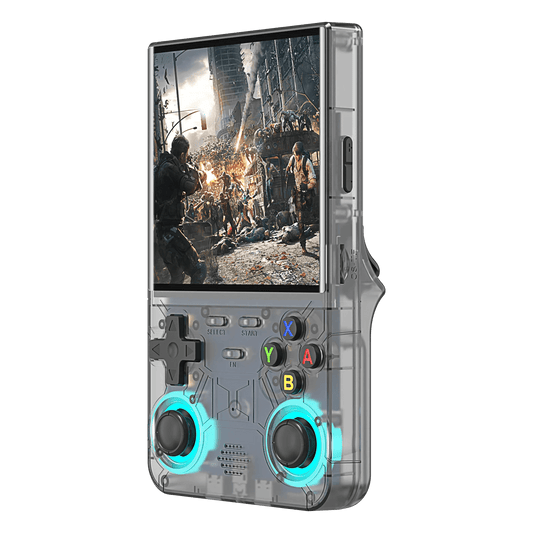 RetroX Ultra R36 handheld retro gaming console front view