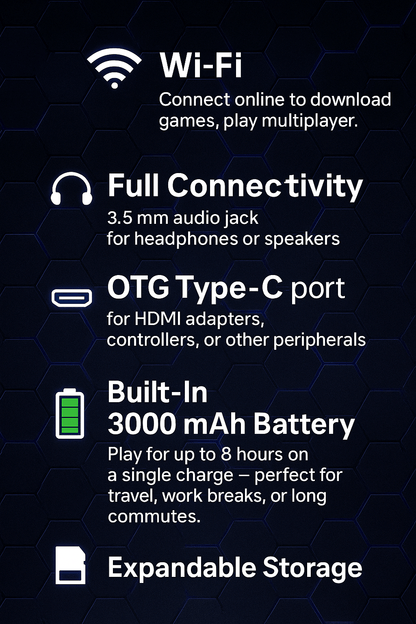 RetroX Ultra R36 handheld retro gaming console specs two list