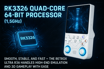 RetroX Ultra R36 handheld retro gaming console processor